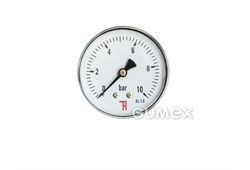 MANOMETER UND VAKUUMMETER STANDARD - ANSCHLUSS HINTEN